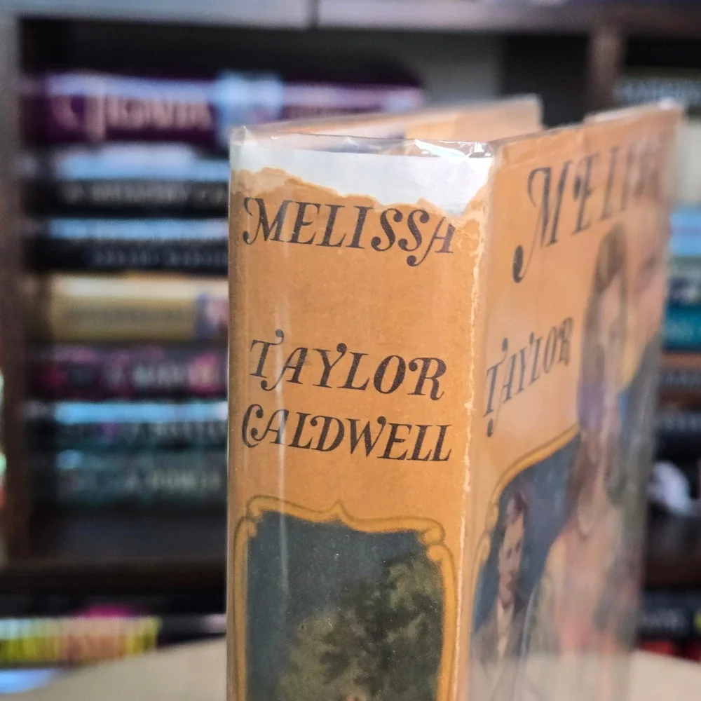1948 Melissa by Taylor Caldwell 1st Edition with Dust Jacket Vintage Book
